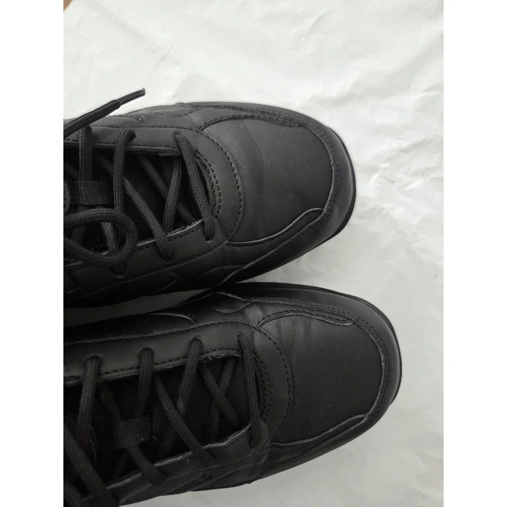 Skechers‎ Work Relaxed Fit Slip Resistant Memory Foam Shoes Men's 8.5 Black